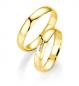 Preview: Trauringe Weissgold von Breuning 48/04407 + 48/14407
