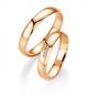 Preview: Trauringe Weissgold von Breuning 48/04407 + 48/14407