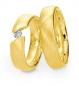 Preview: Trauringe Gelbgold von Saint Maurice 812720 + 812730