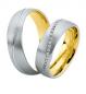 Preview: Trauringe Weiss-Rotgold von Saint Maurice DR 816320 / HR 816330