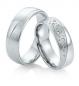 Preview: Trauringe Weissgold von Saint Maurice DR 816580 / HR 816590