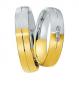 Preview: Trauringe Weiss-Gelbgold von Saint Maurice 820240 / 820250