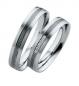 Preview: Trauringe Weissgold von Saint Maurice DR 831160 / HR 831170