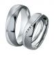 Preview: Trauringe Weissgold von Saint Maurice DR 831320 / HR 831330