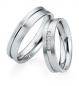 Preview: Trauringe Weissgold von Saint Maurice DR 841450 / HR 841460