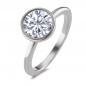 Preview: TeNo Ring Joy Edelstahl mit Crystal White Zirkonia  593934