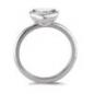 Preview: TeNo Ring Joy Edelstahl mit Crystal White Zirkonia  593934