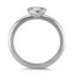 Preview: TeNo Ring Joy Edelstahl mit Crystal White Zirkonia  593935