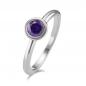 Preview: TeNo Ring Joy Edelstahl mit Purple Rose Zirkonia  593980