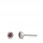 Preview: TeNo Ohrstecker Joy Edelstahl mit Scarlet Red Zirkonia  593992