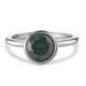 Preview: TeNo Ring Joy Edelstahl mit Jungle Green Zirkonia  593997