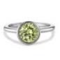 Preview: TeNo Ring Joy Edelstahl mit Apple Green Zirkonia  594006