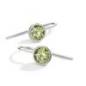 Preview: TeNo Ohrhänger Joy Edelstahl mit Apple Green Zirkonia  594008