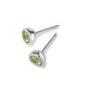 Preview: TeNo Ohrstecker Joy Edelstahl mit Apple Green Zirkonia  594009