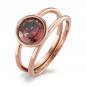 Preview: TeNo Ring Joy Roségold  Edelstahl und Scarlet  594041