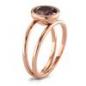Preview: TeNo Ring Joy Roségold  Edelstahl und Scarlet  594041