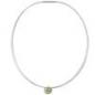 Preview: TeNo Halsreif Joy Edelstahl mit Apple Green Zirkonia  595803