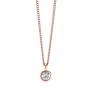 Preview: TeNo Halskette Joy Roségold  Edelstahl mit Crystal  595813