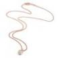 Preview: TeNo Halskette Joy Roségold  Edelstahl mit Crystal  595813