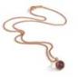 Preview: TeNo Halskette Joy Roségold  Edelstahl mit Scarlet  595831
