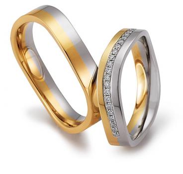 Trauringe Platin von Gerstner 4/27943/5 + 27943/5