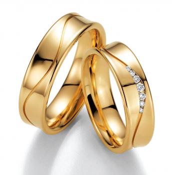 Trauringe Gelbgold von Ruesch 02/40710-060