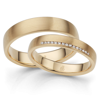 Rauschmayer Trauringe Gelbgold 11-04914 + 10-04914