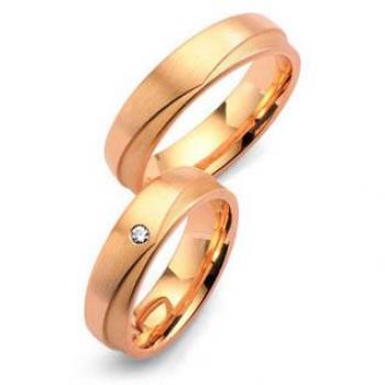 Trauringe Rosegold von Fischer 06 05351/060