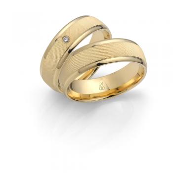 Rauschmayer Trauringe Gelbgold 10-06270 + 11-06270