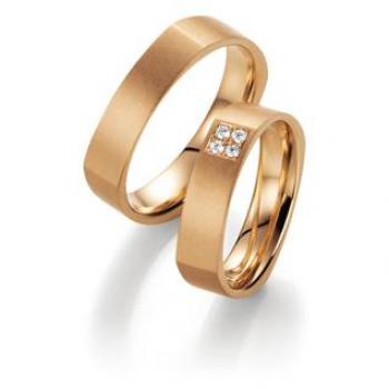 Trauringe Rosegold von Fischer 06 07178/050