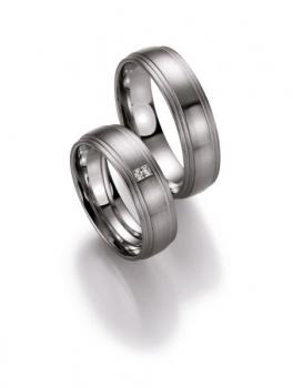 Trauringe Palladium von Fischer 20 10131/060