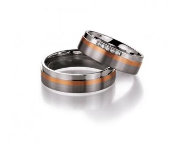 Trauringe Palladium von Fischer 20 10134/060