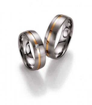 Trauringe Palladium von Fischer 20 10136/050