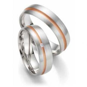Trauringe Silber von Fischer 14 30115/060
