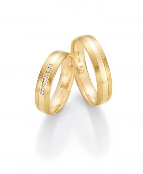 Trauringe Gelbgold von Ruesch 33/30030-050