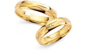 Trauringe Gelbgold von Fischer 06 01304/050