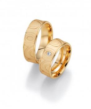 Trauringe Rosegold von Fischer 06 07346/070