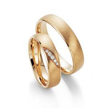 Trauringe Rosegold von Fischer 38 07469-050