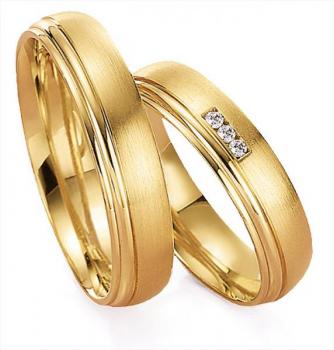 Trauringe Gelbgold von Gettmann 8069.50 + 8069.50