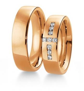 Preview: Exclusive Trauringe von Breuning 49 031300 / 49 031310