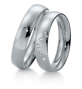 Preview: Trauringe Gelbgold von Breuning 48 040210 / 48 040220