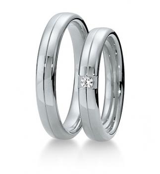 Preview: Trauringe Gelbgold von Breuning 48 040250 / 48 040260