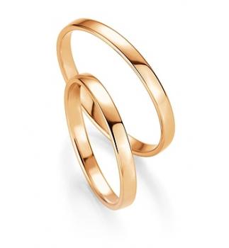 Trauringe Weissgold von Breuning 48/04410+ 48/14410