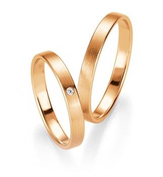 Trauringe Weissgold von Breuning 48/04411+ 48/14411