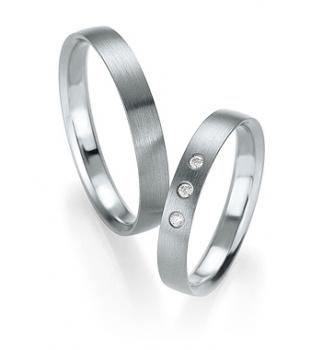 Preview: Trauringe Gelbgold von Breuning 48/04416 + 48/14416