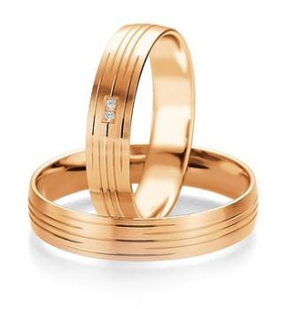 Trauringe Weissgold von Breuning 48/07077 + 48/07078