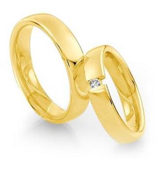 Trauringe Gelbgold von Saint Maurice 811650 / 811660