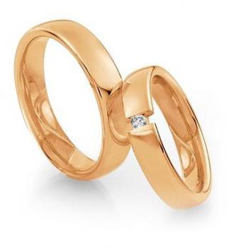 Trauringe Gelbgold von Saint Maurice 811650 / 811660