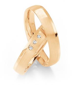 Trauringe Gelbgold von Saint Maurice 811670 + 811680