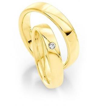 Trauringe Gelbgold von Saint Maurice DR 811740 / HR 811750